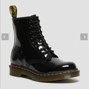 Dr. Martens 1460 Women’s Patent Leather Lace Up Boots size 8 Docs